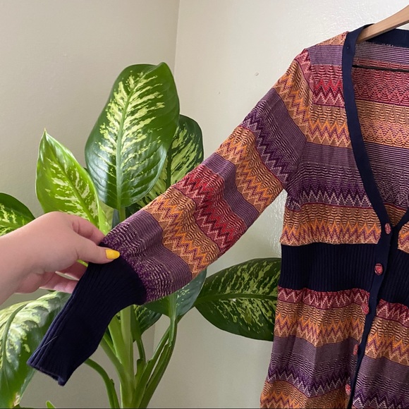 Anthropologie | Fiemma Chevron Cardigan - Picture 5 of 7